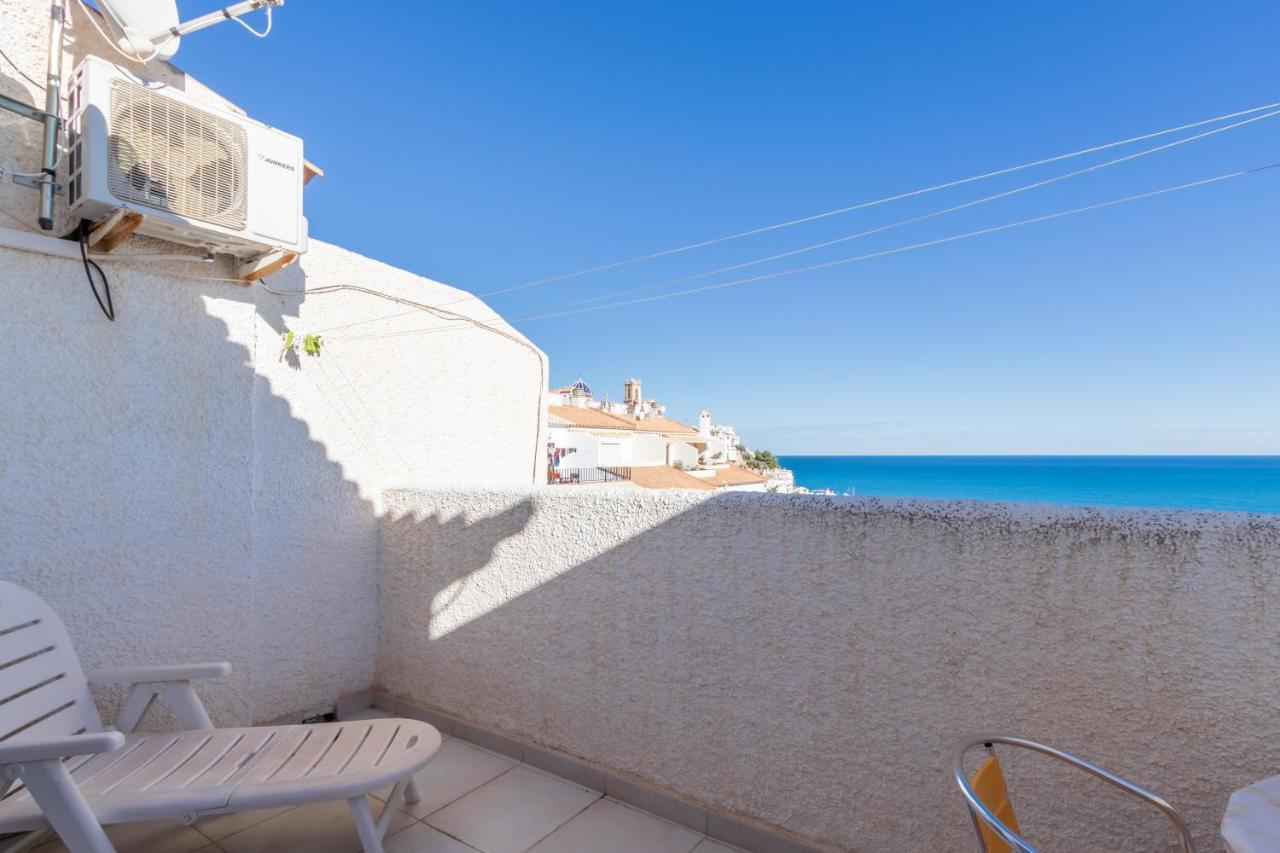 Altea Villa Buraux , Apartamento Con Vistas Al Mar & Parking En El Corazon Del Casco Viejo De 알테아 외부 사진